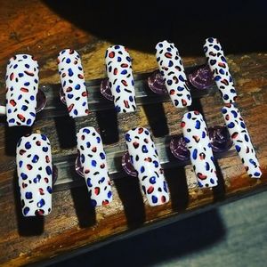 Custome 4th of July Nails